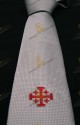 GREY NECKTIE HOLY SEPULCHRE 108187A205