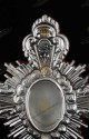 RELIQUIARIO IN ARGENTO CON SIMBOLI DELLA PASSIONE