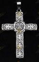 CROCE PETTORALE IN ARGENTO PL400