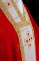 GOTHIC RED CHASUBLE 303C22