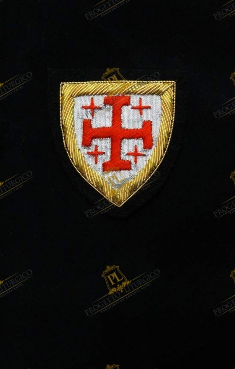 BERET BADGE RANK FOR KNIGHT HOLY SEPULCHRE