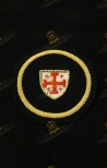 BERET BADGE RANK FOR COMMANDER HOLY SEPULCHRE