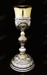 LITURGICAL BAROQUE CHALICE PL124