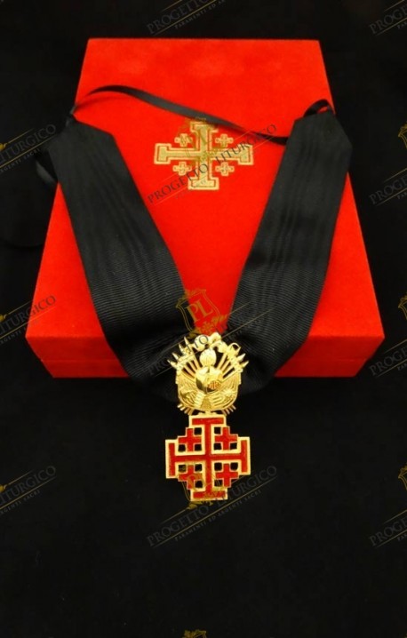 NECK INSIGNIA FOR KNIGHT HOLY SEPULCHRE JERUSALEM (KHS)