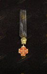 MINIATURE INSIGNIA FOR KNIGHT COMMANDER HOLY SEPULCHRE JERUSALEM (KCHS)