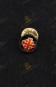 ROSETTE LAPEL PIN FOR KNIGHT COMMANDER HOLY SEPULCHRE JERUSALEM (KCHS)