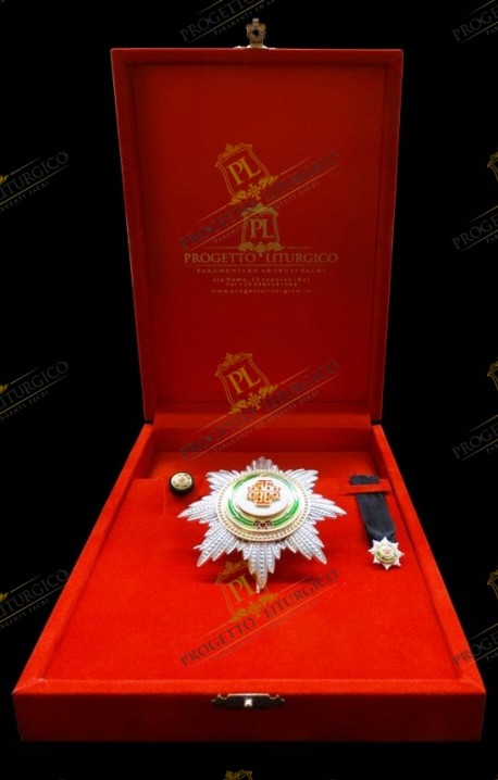 KNIGHT COMMANDER WITH STAR INSIGNIA HOLY SEPULCHRE (KC*HS) 3 PIECES SET