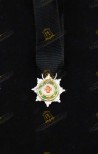 MINIATURE INSIGNIA FOR KNIGHT COMMANDER WITH STAR HOLY SEPULCHRE JERUSALEM (KC*HS)