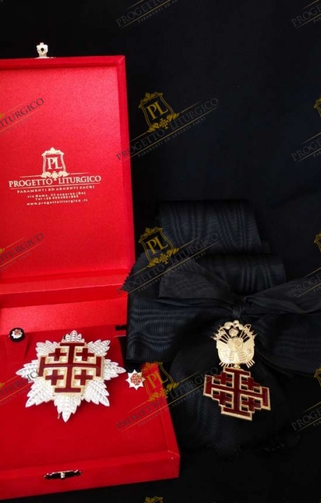 KNIGHT GRAND CROSS INSIGNIA HOLY SEPULCHRE (KGCHS) 4 PIECES SET