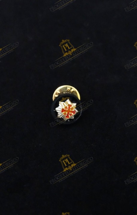 ROSETTE LAPEL PIN FOR KNIGHT GRAND CROSS HOLY SEPULCHRE (KGCHS)