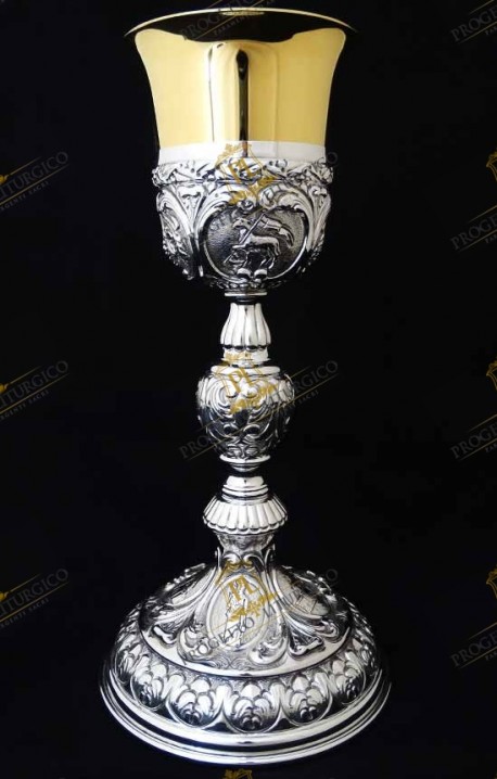 CALICE SACRO CON AGNELLO PL129
