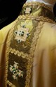 GOLDEN CHASUBLE 3058B35