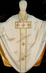 GOTHIC WHITE CHASUBLE 7311C11