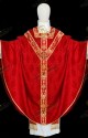  EARLY CHRISTIAN RED CHASUBLE 51116A62
