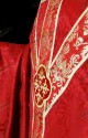  EARLY CHRISTIAN RED CHASUBLE 51116A62