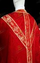  EARLY CHRISTIAN RED CHASUBLE 51116A62