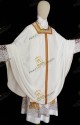  EARLY CHRISTIAN WHITE CHASUBLE 50248A20