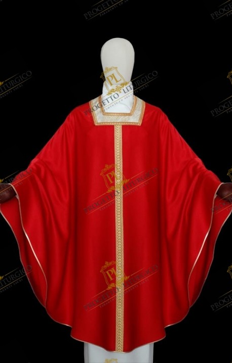  EARLY CHRISTIAN RED CHASULA 50248B22