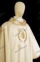  EMBROIDERED WHITE CHASUBLE 19257A11
