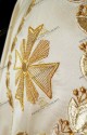  EMBROIDERED WHITE CHASUBLE 19257A11