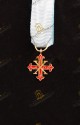MINIATURE INSIGNIA FOR KNIGHT OF MERIT SACRED MILITARY COSTANTINIAN ORDER OF SAINT GEORGE - SPANISH BRANCH