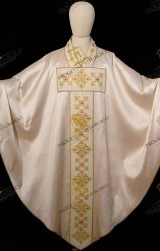  GOTHIC WHITE CHASUBLE 17112A11