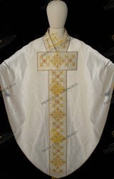 BORROMEAN WHITE CHASUBLE 4291A41