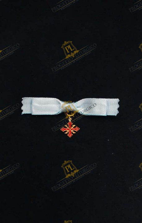 INSEGNE CAVALIERE DI MERITO ORDINE COSTANTINIANO DI SAN GIORGIO IN ARGENTO