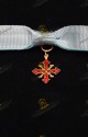 INSEGNE CAVALIERE DI MERITO ORDINE COSTANTINIANO DI SAN GIORGIO IN ARGENTO
