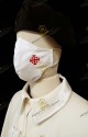 Reusable White Cotton Face Mask HOLY  SEPULCHRE  KNIGHT