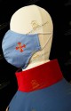 WHITE REUSABLE COTTON FACE MASK FOR  HOLY  SEPULCHRE  KNIGHT