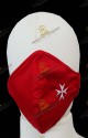 WHITE REUSABLE COTTON FACE MASK FOR  HOLY  SEPULCHRE  KNIGHT