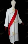 STOLA DIACONALE BIANCA 568F11