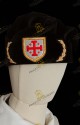 BERET BADGE RANK FOR KNIGHT HOLY SEPULCHRE