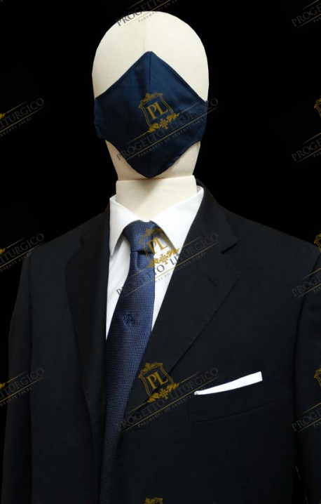 WHITE REUSABLE COTTON FACE MASK FOR  HOLY  SEPULCHRE  KNIGHT