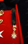 MINIATURE FOR KNIGHT OF MAGISTRAL GRACE ORDER OF MALTA