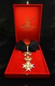 NECK INSIGNIA FOR KNIGHT OF MAGISTRAL GRACE ORDER OF MALTA