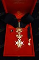 NECK INSIGNIA FOR KNIGHT OF MAGISTRAL GRACE ORDER OF MALTA