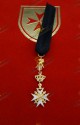 MINIATURE FOR KNIGHT OF GRACE AND DEVOTION ORDER OF MALTA