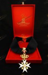 NECK INSIGNIA FOR KNIGHT OF GRACE  AND DEVOTION ORDER OF MALTA