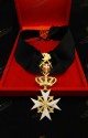 NECK INSIGNIA FOR KNIGHT OF MAGISTRAL GRACE ORDER OF MALTA