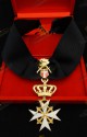 NECK INSIGNIA FOR KNIGHT OF MAGISTRAL GRACE ORDER OF MALTA