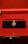 RIBBON FOR KNIGHT OF HONOUR  AND DEVOTION ORDER OF MALTA