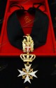 NECK INSIGNIA FOR KNIGHT OF HONOUR AND DEVOTION ORDER OF MALTA