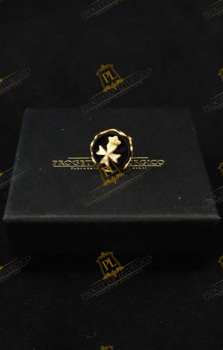 ROSETTE FOR KNIGHT OF MAGISTRAL GRACE ORDER OF MALTA