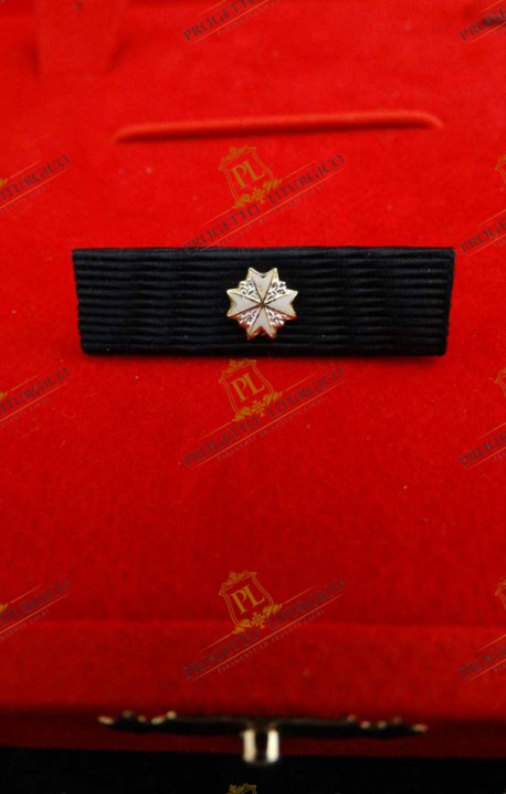 RIBBON FOR KNIGHT OF MAGISTRAL GRACE IN OBEDIENCE ORDER OF MALTA