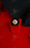 ROSETTE FOR KNIGHT OF MAGISTRAL GRACE IN OBEDIENCE ORDER OF MALTA