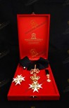 INSIGNIA FOR KNIGHT OF MAGISTRAL GRACE IN OBEDIENCE ORDER OF MALTA