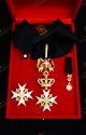 INSIGNIA FOR KNIGHT OF MAGISTRAL GRACE IN OBEDIENCE ORDER OF MALTA