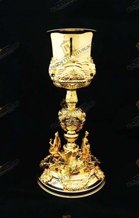 GOLDEN LITURGICAL CHALICE PL 159